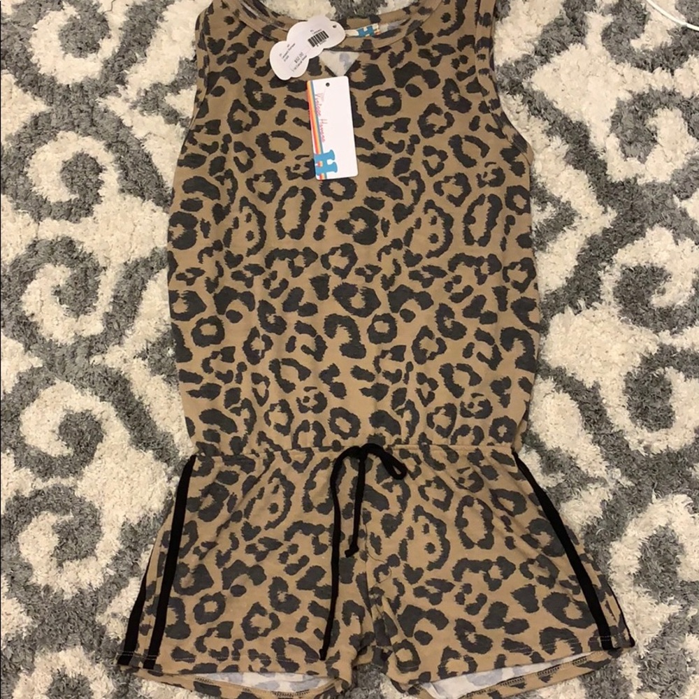 Vintage havana girls romper